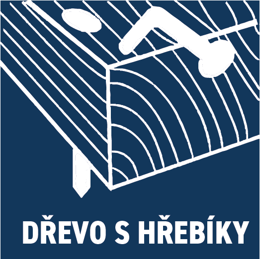 dřevo s hřebíčky