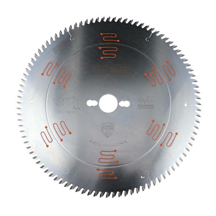 CMT - Orange Chrome Pilový kotouč na lamino, DTD a MDF pro řezání s předřezem (D300x3,20 F30 Z96 TFZ)