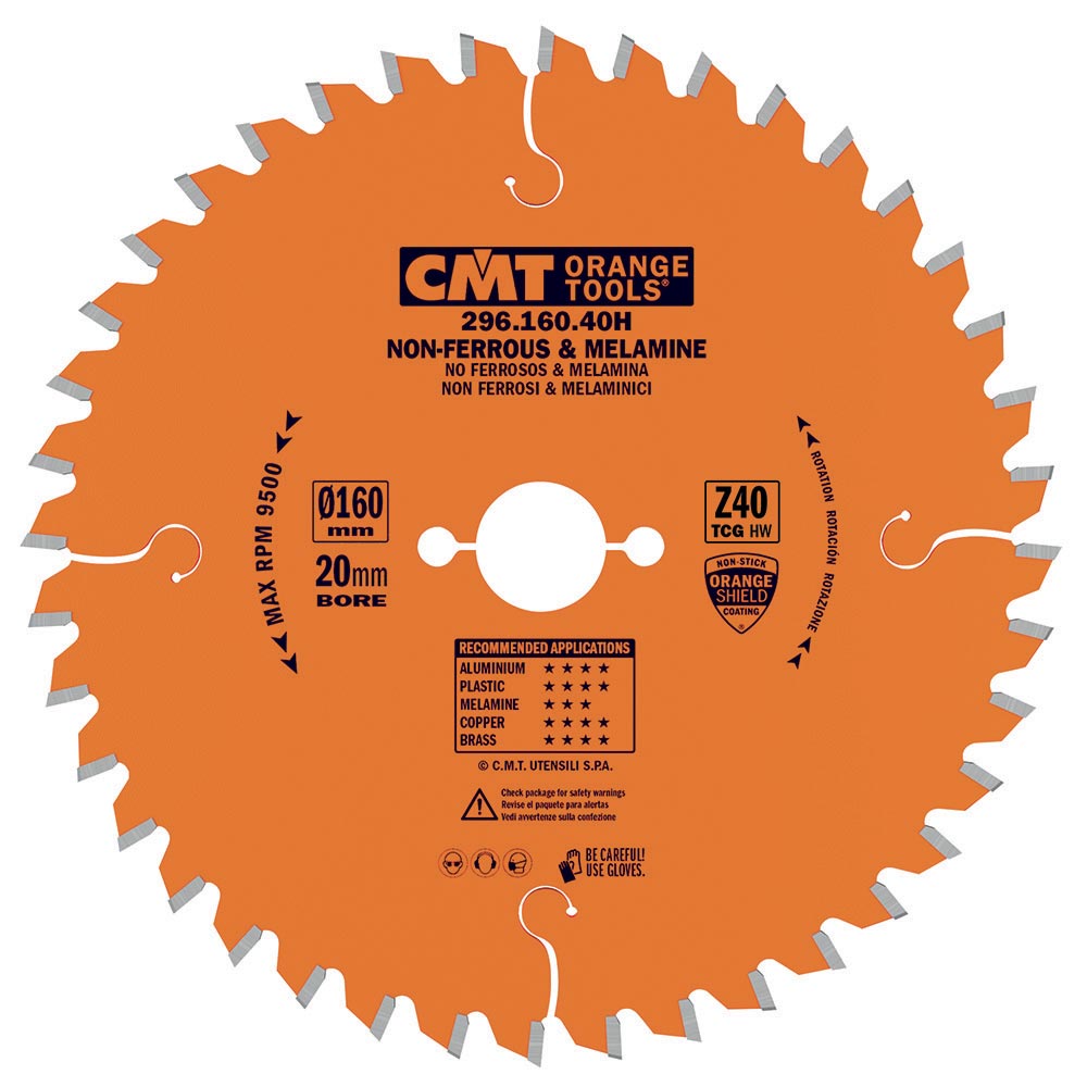 CMT - Industrial Pilový kotouč na hliník, neželezné kovy a plasty (D216x2,80 F30 Z64 -6° TFZ)