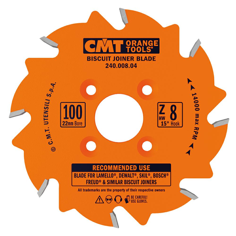 CMT - Industrial Lamelovací pilový kotouč (D100x3,96 F22 Z8 WZ)