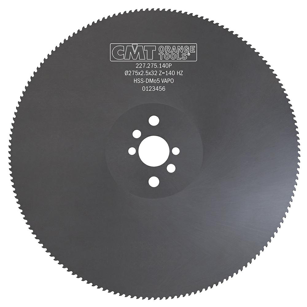 CMT - HSS pilový kotouč na kovy, ozubení C/HZ, povlak VAPO (D275x2,50 F32 Z140 C/HZ)