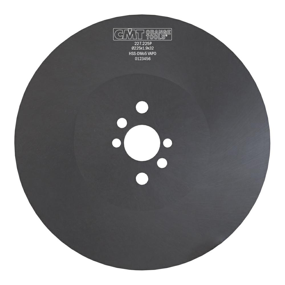 CMT - Neozubený HSS polotovar pilového kotouče (D225x1,90 F32)