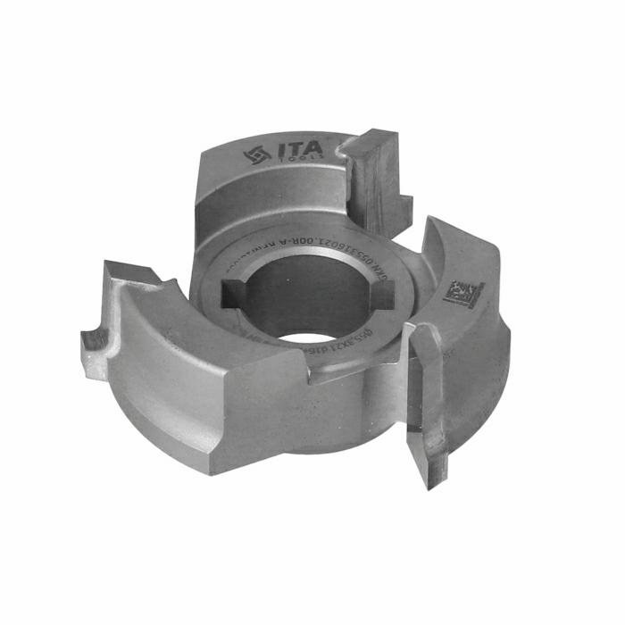 ITA GKN - Rádiusová fréza HM do olepovaček (D=55,30;F=16;I=21;Z=3; RH)