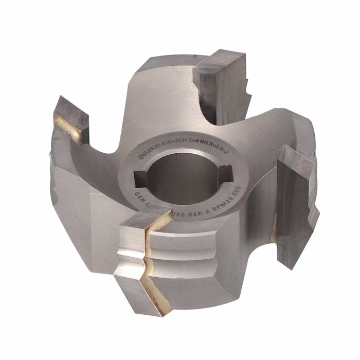 ITA GKN - Rádiusová fréza HM do olepovaček (D=63,60;F=16;I=30;Z=4; RH)