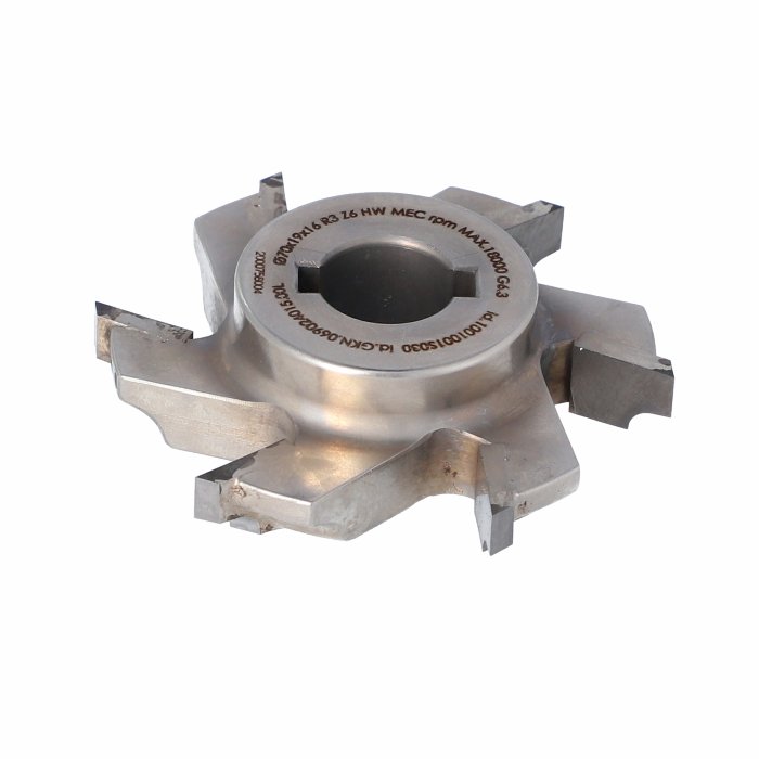 ITA GKN - Rádiusová fréza HM do olepovaček (D=6;F=16;Z=6; LH)