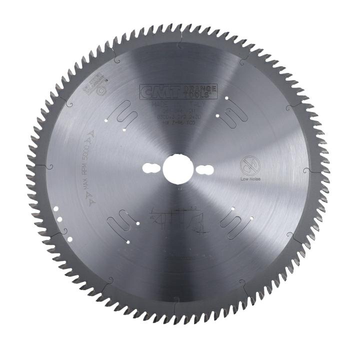 CMT - Chrome Shield Pilový kotouč na lamino, DTD a MDF pro řezání s předřezem (D300x3,20 F30 Z96 WZ)