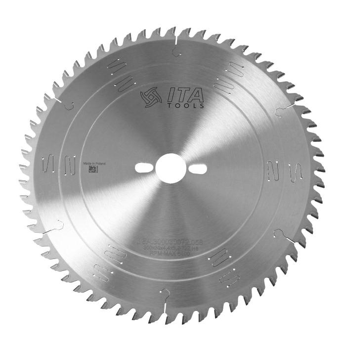 ITA DSA - Diamantový pilový kotouč pro nářezové centra (D=300;F=30;Z=72;K/P=4,40/3,20)