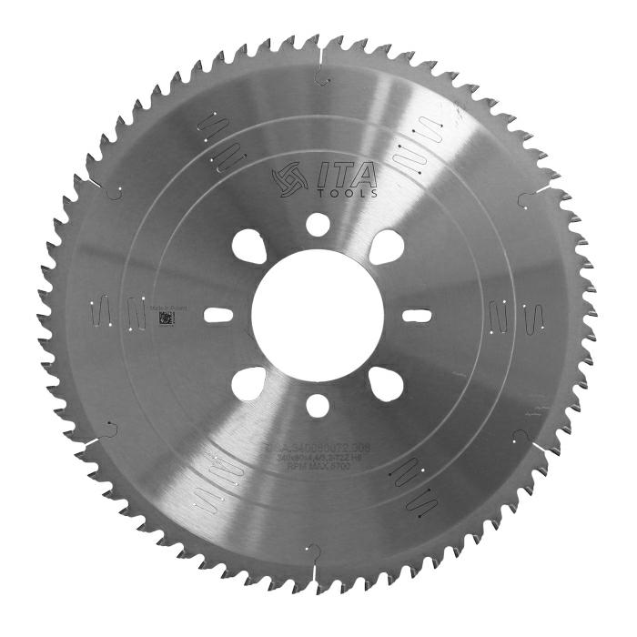 ITA DSA - Diamantový pilový kotouč pro nářezové centra (D=340;F=80;Z=72;K/P=4,40/3,20)