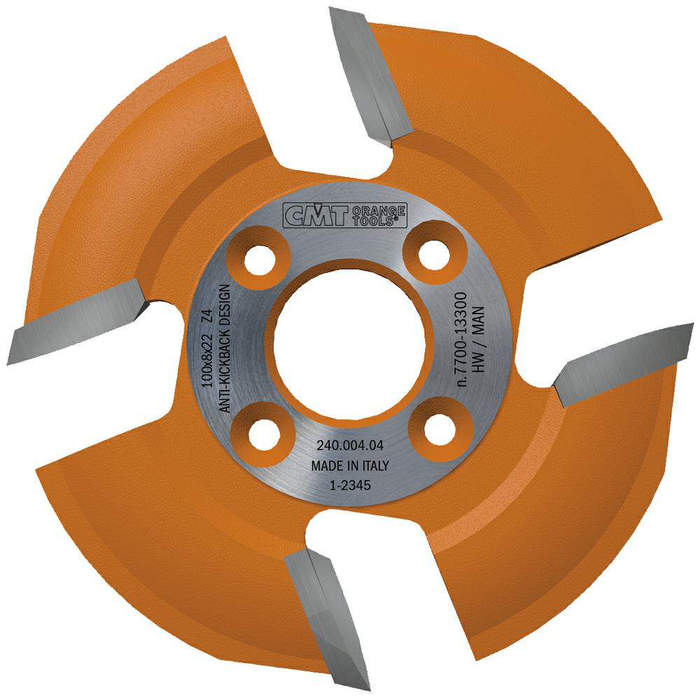 CMT - Industrial Kotouč pro vyřezávání vad dřeva (D100x8,00 F22 Z4 HR)