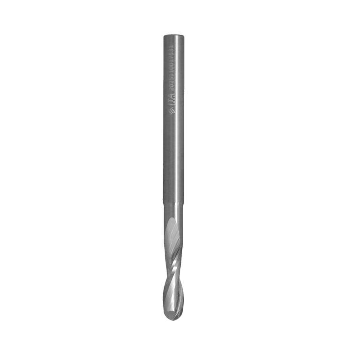 ITA - Monolitní HW fréza spirálová pro 3D frézování (D=4,76;I=15,87;L=63,50;S=4,76;Z=2; RH)