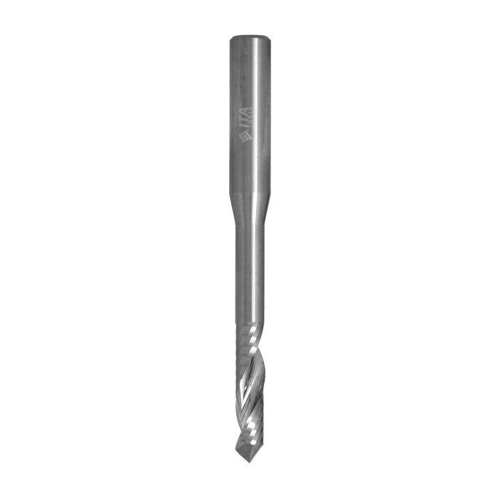 ITA - Monolitní HW fréza spirálová na PVC okna (D=6;I=25;L=80;S=8;Z=1; RH)