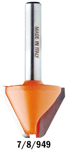 CMT - Gravírovací fréza 60° (D25,4x19 S=6 RH HW)