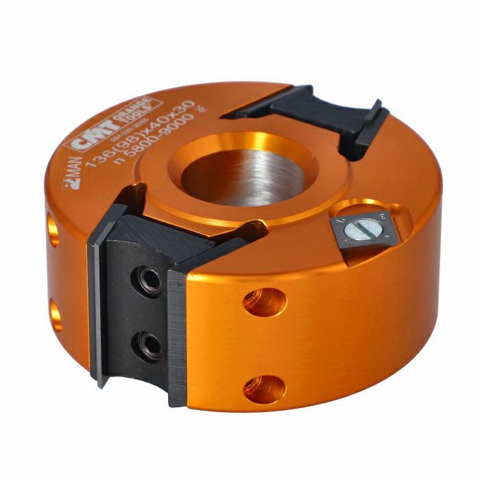 CMT Profilová frézovací hlava, pro ruční posuv, hliníkové tělo (D=100; I=40; F=30; Z=2+2; RPM=7500-12500)
