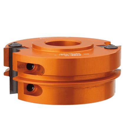 CMT Uzamykatelná frézovací hlava pro reverzní lepené spoje (D=100; I=40; F=30; RPM=7500-12500)