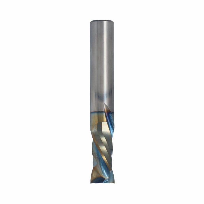 ITA X99 - Monolitní HW fréza spirálová pro NESTING povlakovaná (D=12;I=25;L=80;S=12;Z=2+2; RH)