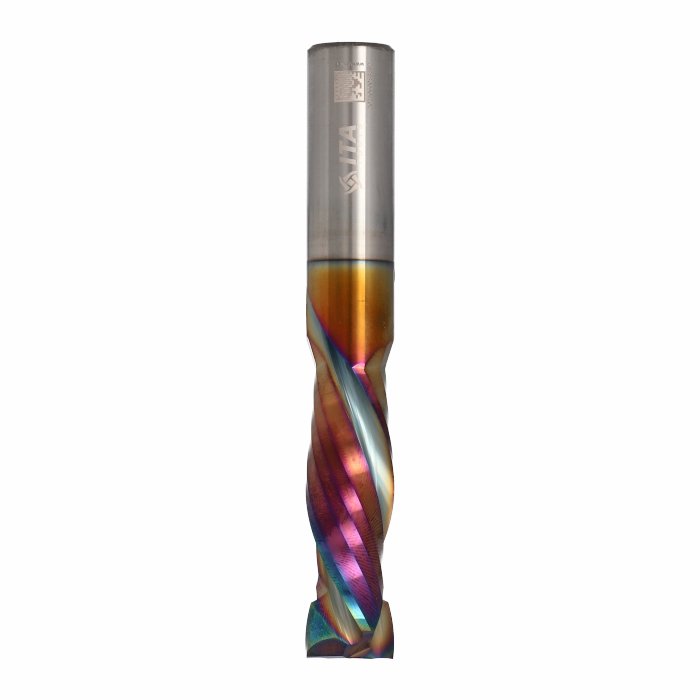 ITA X99 - Monolitní HW fréza spirálová pro NESTING povlakovaná (D=16;I=52;L=110;S=16;Z=2+2; RH)