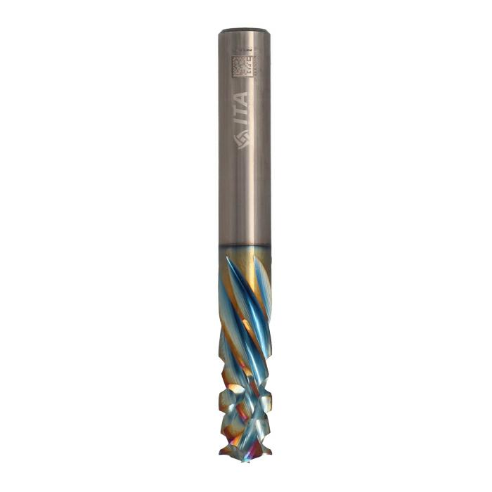 ITA X99 - Monolitní HW fréza spirálová pro NESTING povlakovaná (D=10;I=25;L=80;S=10;Z=2+6; RH)