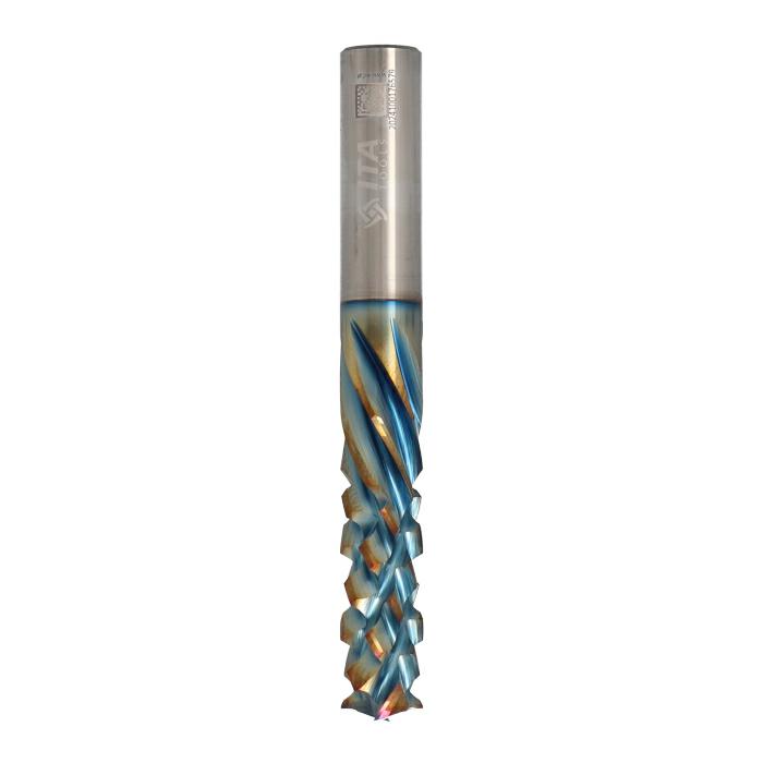 ITA X99 - Monolitní HW fréza spirálová pro NESTING povlakovaná (D=10;I=35;L=80;S=10;Z=2+6; RH)