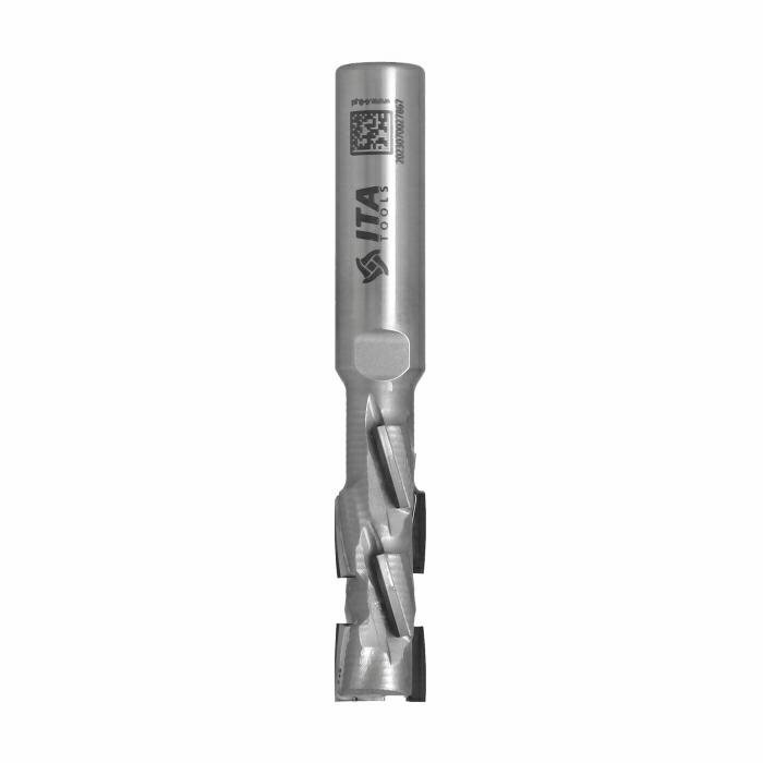 ITA DTL - DIA Stopková fréza s děleným zubem PRO (D=12;I=35;L=94;S=12;Z=2+2; RH)