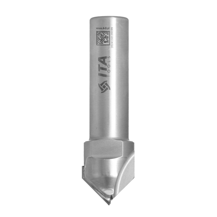 ITA FDH - DIA Stopková fréza na V-drážku (D=22;I=11;L=75;S=16;Z=1; RH)