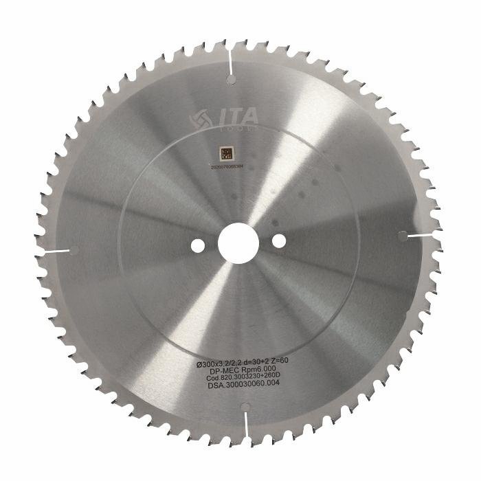 ITA DSA - Diamantový pilový kotouč pro formátovací pily (D=300;F=30;Z=60;K/P=3,20/2,20)