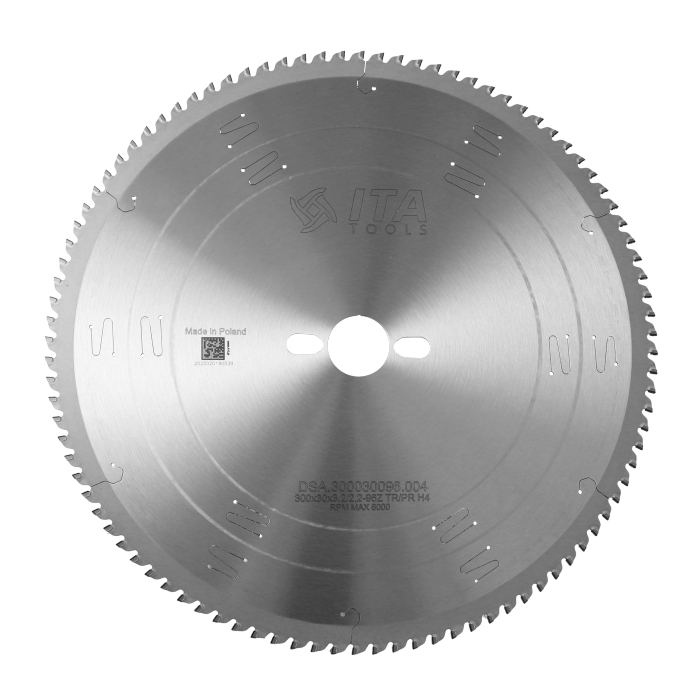 ITA DSA - Diamantový pilový kotouč pro formátovací pily (D=300;F=30;Z=96;K/P=3,20/2,20)