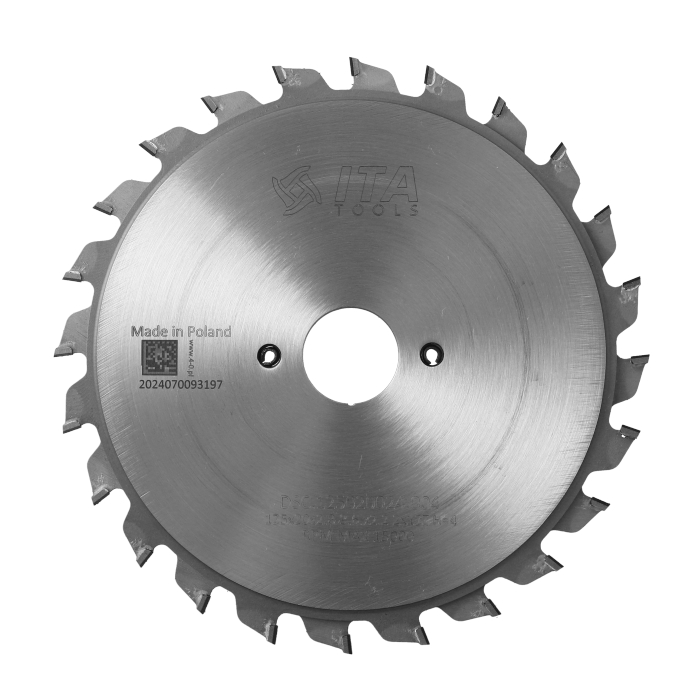 ITA DSC - Diamantový skládaný predrez pre formátovacie píly (D=125;F=20;Z=24;K/P=2,80/2,20)