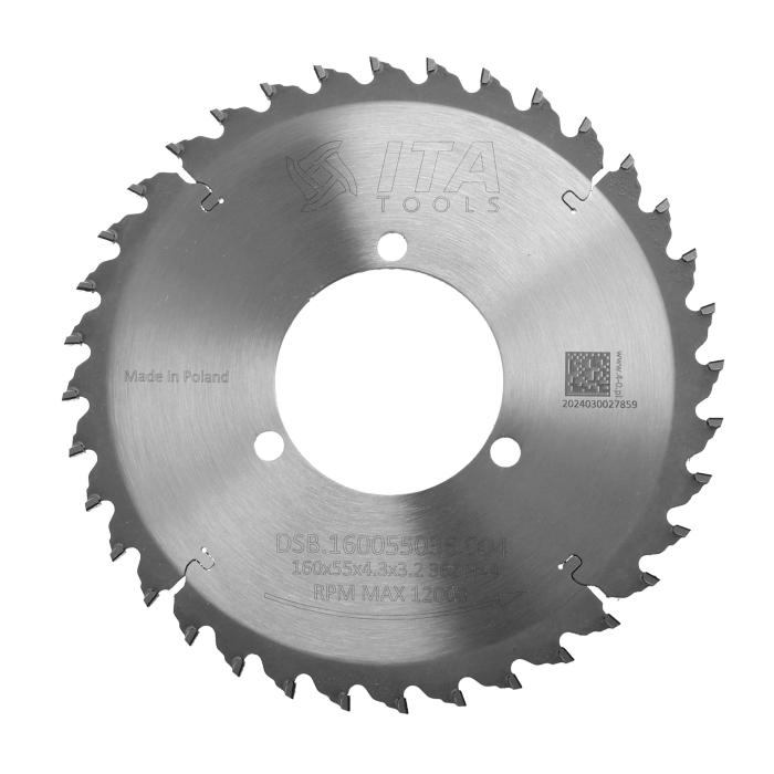 ITA DSB - Diamantový kónický předřez pro nářezová centra (D=160;F=55;Z=36;K/P=4,30/3,20)