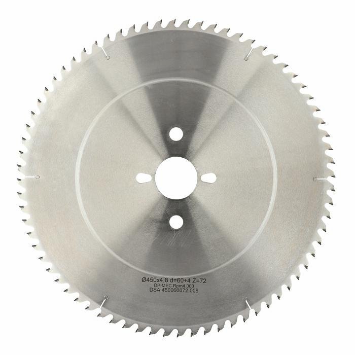 ITA DSA - Diamantový pilový kotouč pro nářezové centra (D=450;F=60;Z=72;K/P=4,80/3,50)