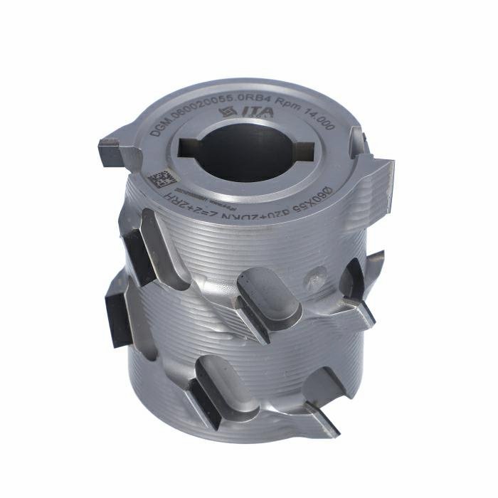 ITA DGM - Diamantový pájený předfréz do olepovaček (D=60;F=20;Z=2+2;TYP=B; RH)