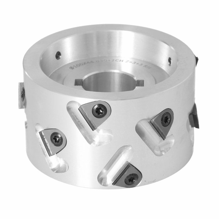 ITA DGL - Diamantový předfréz s vyměnnými zuby do olepovaček (D=100;F=30;I=44;Z=3+3;TYP=B; RH)