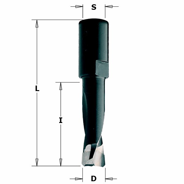 CMT - Drážkovací fréza pro spojovací systém Festool Domino (D12x70 L90 S=8 RH HW)