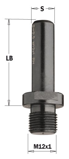 CMT 509/532/533 Upínací stopka (S=12; LB=35; RH)