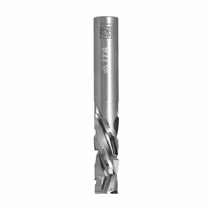 ITA DTE - DIA Stopková fréza pro NESTING TURBO (D=12;I=35;L=85;S=12;Z=3+1; RH)