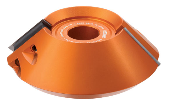 CMT Frézovací hlava pro zkosení 45° (D=150; I=50; F=40; RPM=5100-8800)