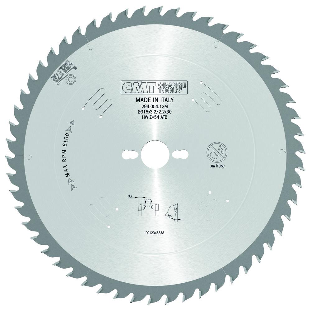 CMT - Chrome Shield Univerzální pilový kotouč na dřevo (D315x3,20 F30 Z54 WZ)