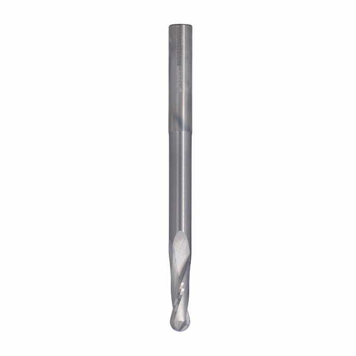 ITA - Monolitní HW fréza spirálová pro 3D frézování (D=8;I=22;L=100;S=8;Z=2;R=4; RH)