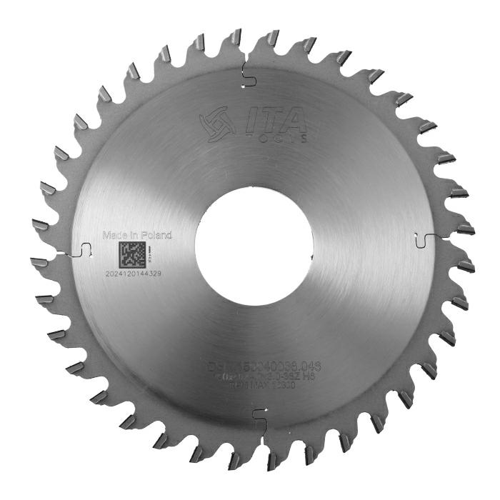 ITA DSN/DSR - Diamantový pilový kotouč pro drážkování masivu (D=150;F=40;Z=36;K/P=4,00/3)