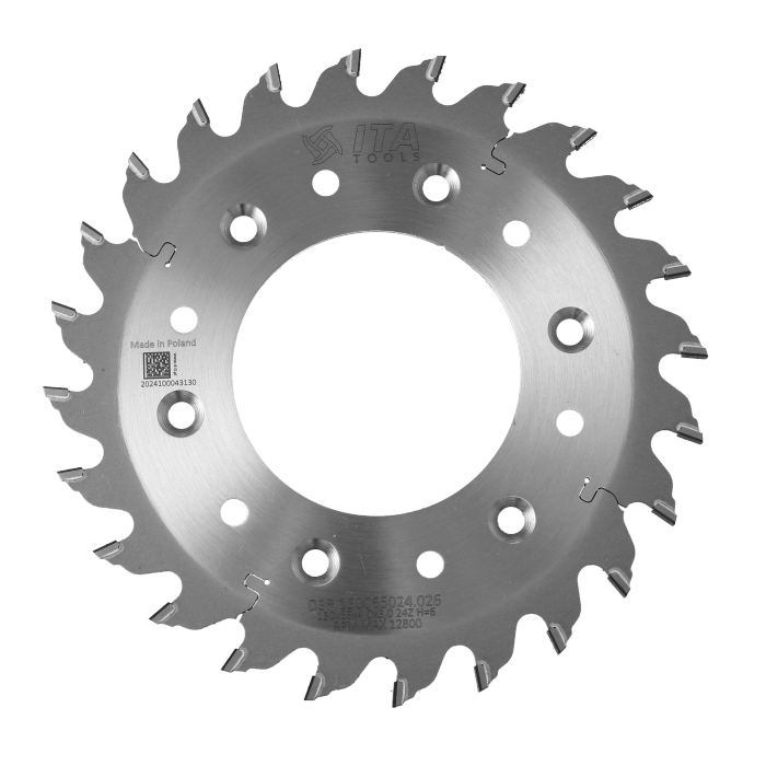 ITA DSN/DSR - Diamantový pilový kotouč pro drážkování masivu (D=150;F=65;Z=24;K/P=4,00/3)