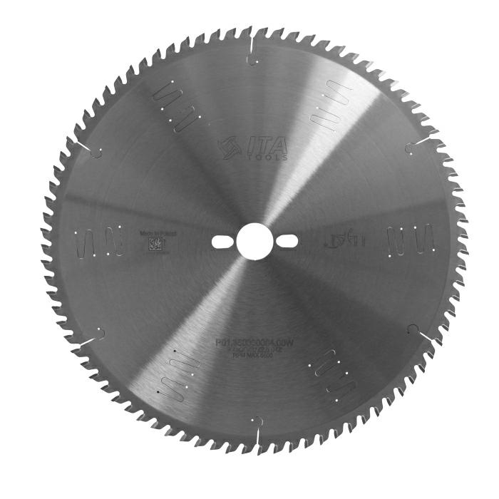 ITA P01 - Pilový kotouč na masivní dřevo pro příčný a podélný řez (D=350;F=30;Z=54;K/P=3,50/2,50)