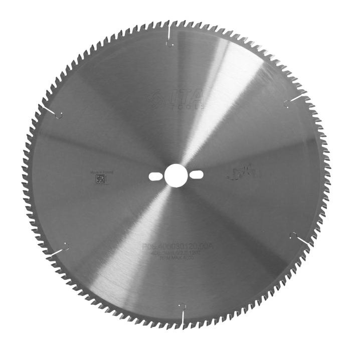 ITA P06 - Pilový kotouč na masivní dřevo pro vykracovací pily (D=400;F=30;Z=120;K/P=4,00/2,80)