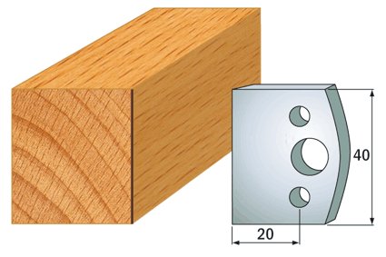 CMT Profil 000 – pár omezovačů - 2 ks (38x4 mm; SP)