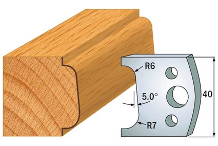 CMT Profil 002 – pár omezovačů - 2 ks (38x4 mm; SP)