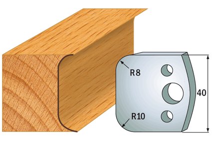 CMT Profil 003 – pár omezovačů - 2 ks (38x4 mm; SP)