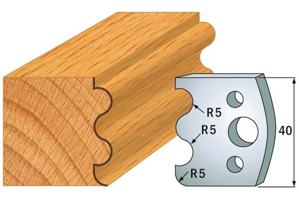 CMT Profil 006 – pár omezovačů - 2 ks (38x4 mm; SP)